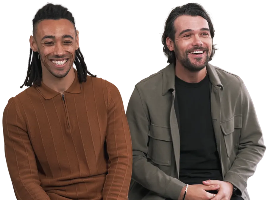Alex and Max, founders of The Supported Living Platform
